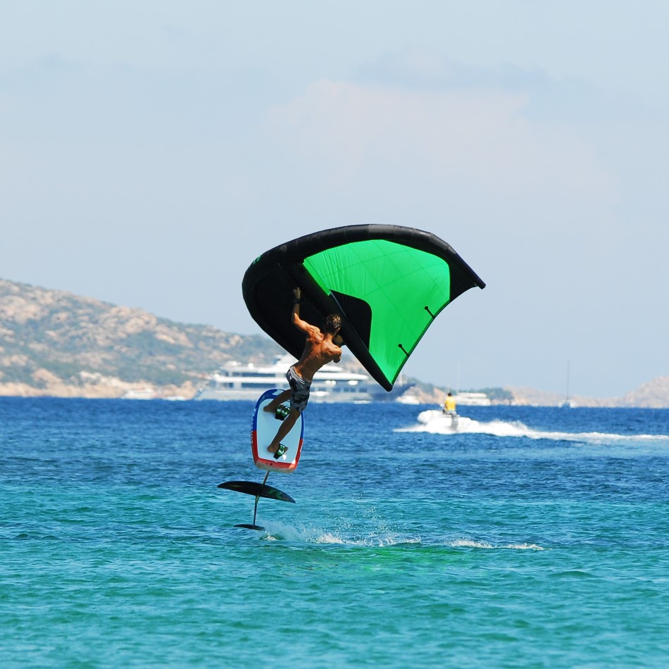 wing foil Reptile, how to jump